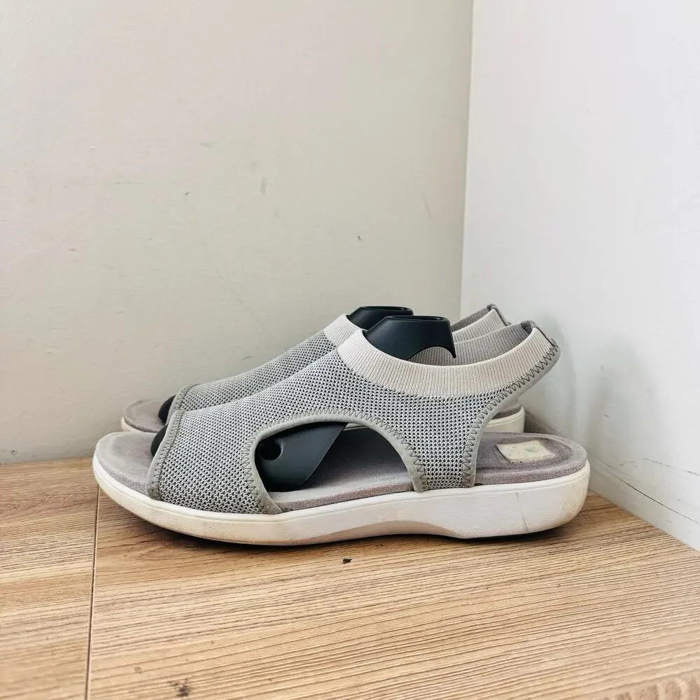 Alegria Qeen Traq Gray Mesh Sandals Women’s Size 11